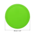 thumbnail image 2 of Uxcell 82mm/3.2 Inch Air Hockey Pucks, Air Hockey Heavy Replacement Pucks, Light Green, 4 Pack, 2 of 6