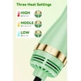 thumbnail image 2 of Hair Dryer Brush, Blow Dryer Brush - 1400W Hot Hair Brush Styler, One-Step Volumizer - 4 in 1 Brush Blow Dryer with Negative Ion, 3 Heat Settings for Frizz-Free Styling, 2 of 9
