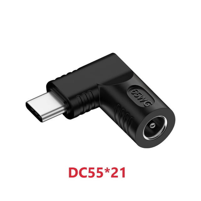 Btafrte Convertidor Adaptador Carga 65 W Alta Potencia para Tableta (DC55x21)