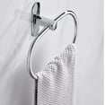 thumbnail image 5 of No Drilling Towel Ring, Round Towel Rack, Stainless Steel Bathroom Towel Rack, Patented Adhesive, Self-adhesive Towel Rack, Self-adhesive Towel Hook, 5 of 5