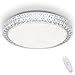 thumbnail image 3 of OOWOLF LED Ceiling Light, 40W 15.4 Inch Dimmable Ceiling Light Brightness Adjustable LED Fixture Lamp Modern Ceiling Lamp Close to Ceiling Lights for Bedroom Kitchen Living Room Lighting, 3000-6000K, 3 of 4