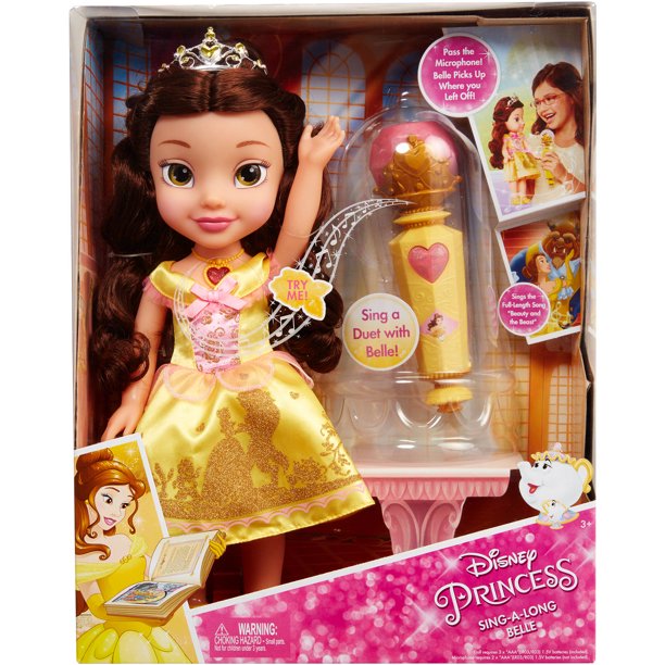 Disney Princess Sing Along Belle Walmart Com