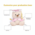 thumbnail image 3 of Personalized Teddy Bear Graduation Gift - Custom for Class of 2025 - Ideal for College & High School Graduates (For Her & Him) Pink, 3 of 8