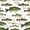 Pike Fish 03, variant on Feelyou Camo Pike Fish Bed Sheets for Men Women, Retro Farmhouse Wildlife King Sheets, Beige, 4pcs