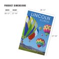thumbnail image 5 of Lantern Press 1000 Piece Jigsaw Puzzle, Lincoln, Illinois, Hot Air Balloons, Balloons Over 66, 5 of 5