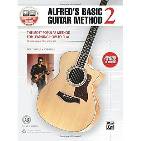 Alfred's Basic Guitar Method, Bk 2: The Most Popular Method for Learning How to Play (Book & Online Audio) (Alfred's Basic Guitar Library)