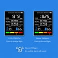 thumbnail image 4 of Eigraketly Medidor de humedad para plantas que detecta con precisión el valor de CO2, probador de temperatura y humedad HCHO Medidores de medidas dimensionales negro, 4 of 6