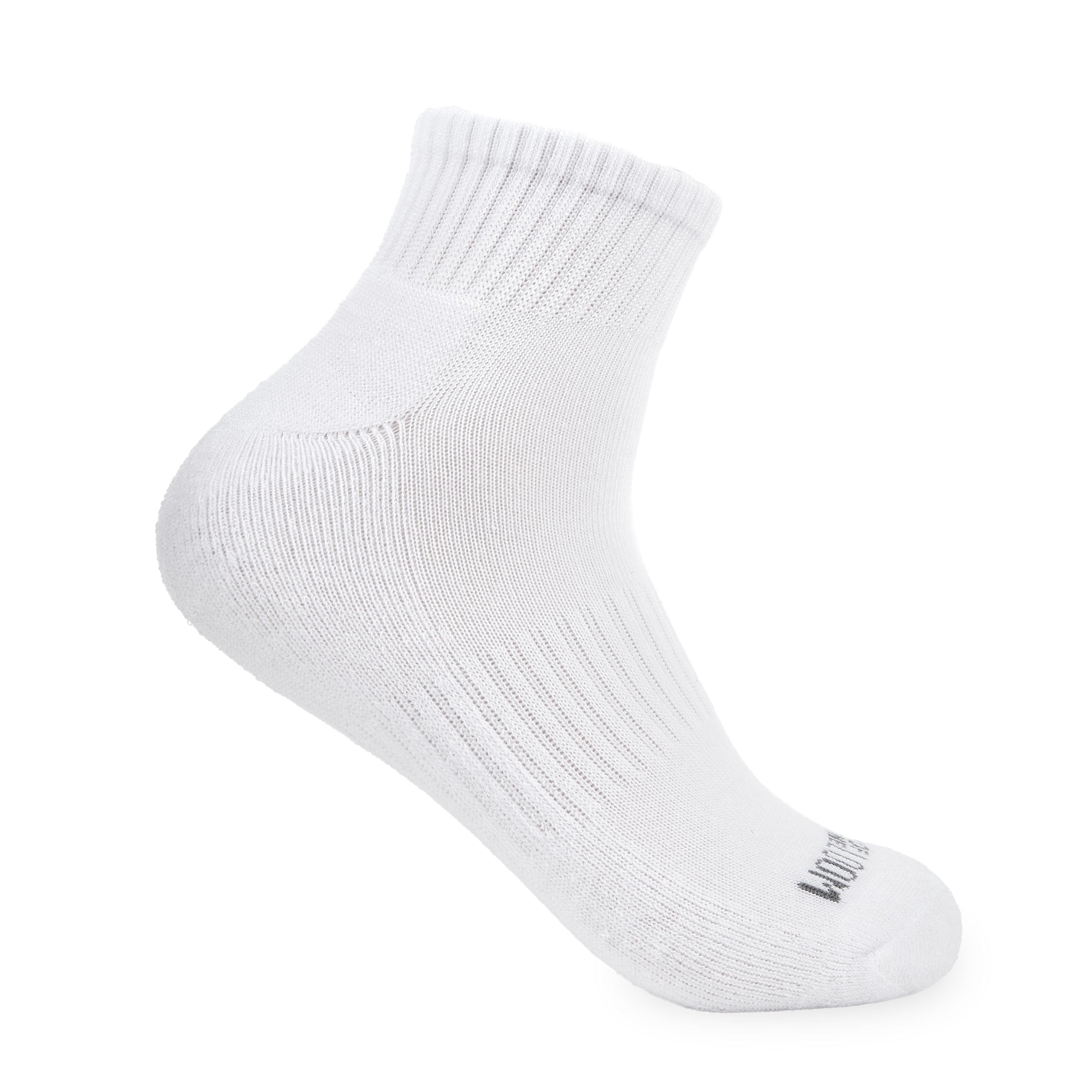 Fruit of the Loom All Day Comfort Girls Ankle Socks, Sizes 6-10, 10-Pack