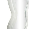 thumbnail image 4 of DecMode 24" x 63" White Wavy Abstract Wall Mirror with Layered Frame, 4 of 10