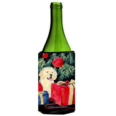 

Golden Retriever Wine bottle sleeve Hugger - 24 oz.