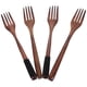 thumbnail image 4 of tenedores de madera para cocinar, utensilios de cocina de madera, tenedor para comer., 4 of 8