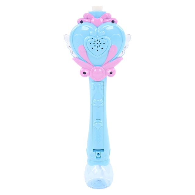 Varita Sopladora De Burbujas, Botella De Burbujas Segura A Prueba De Fugas, Multifunción Automática, Interesante Varita Sopladora De Burbujas Iluminada Para Jugar Para Niños