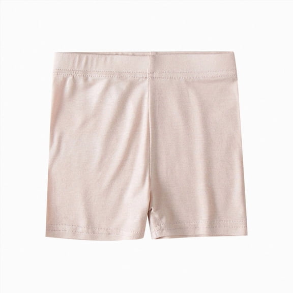 mgoYE Baby Toddler Girls Cotton Bike Shorts 2-12 Years Soft Girl Shorts Dance Short for Kids(PK2,2-3 Years)