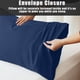 thumbnail image 5 of Juego de fundas de almohada de 51 x 76 cm, juego de 2 fundas de almohada de color liso de 51 x 76 cm, paquete de 2 fundas de almohada de 51 x 76 cm, 5 of 5