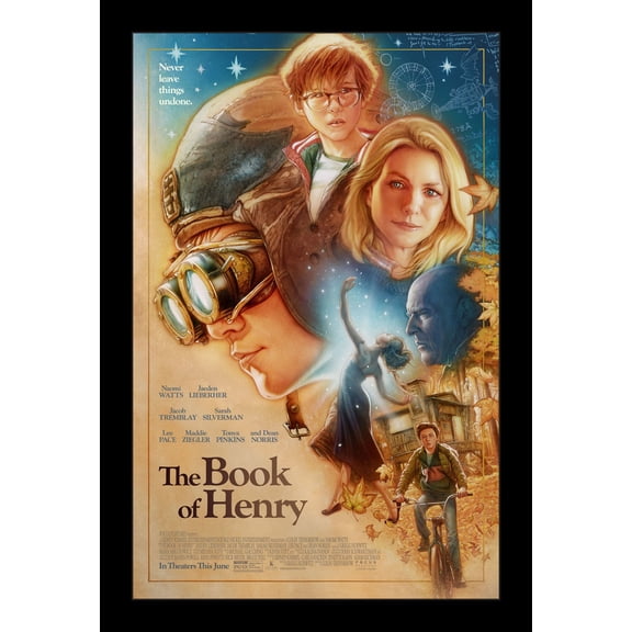 THE BOOK OF HENRY - 11x17 Framed Movie Poster