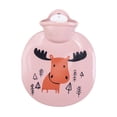 thumbnail image 2 of Xihbxyly Bolsa de Agua Caliente Estampada, Diseño de Inyección de Pvc, Conservación Del Calor de Larga Duración, Multiusos para Aliviar El Frío y El Calor, Ideal para El Invierno, Capacidad de 400 Ml, 2 of 2