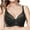 Black, variant on EOYWHK Sports Bras for Women High Support Fashion Comfortable Woman's Lace Beauty Back Strap Wrap Plus Size Bra