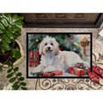 thumbnail image 3 of Coton De Tulear Cozy Christmas Doormat, 3 of 5