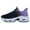 blackpurple, variant on B BESUNEW Slip-On Shoes Women Walking Tennis Shoe Gym Casual Comfortable Running Workout Sneakers for Athletic Jogging US 6-11
