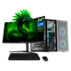 thumbnail image 1 of PC Gamer DXT GAMING NVIDIA GeForce RTX 5070 Ti Intel Core i9 14900KF 32GB DDR5 SSD 2TB Monitor 34 180Hz Sistema Liquido WIFI Silver gaming competitivo y streaming, 1 of 6