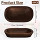 thumbnail image 2 of 6 Pcs Wooden Dough Bowls for Candle Making Wood Dough Bowls Bulk for Decor Hand Carved Wood Decorati, 2 of 5