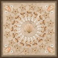 thumbnail image 3 of Vess, June Erica 15x15 Black Modern Framed Museum Art Print Titled - La Mer Medallions IV, 3 of 5