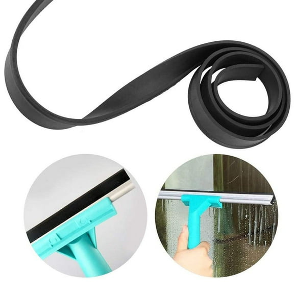 105 Cm Squeegee Rubber Replacement, Commercial Squeegee Refills for Window Cleaning Squeegee- Black