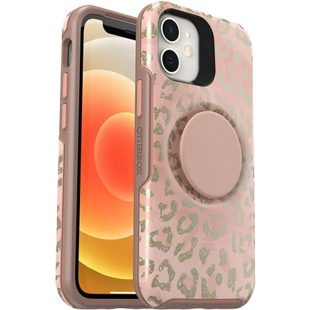 OtterBox + Pop Symmetry Series Case for iPhone 12 Mini, Feelin Catty