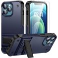 thumbnail image 1 of DMDMBATH pour iPhone 12 Étui avec Protecteur d'Écran, Protection Antichoc de Qualité Militaire iPhone 12 Pro, 1 of 5