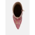 thumbnail image 4 of High Roller Rhinestones Embellished Stiletto Boots, 4 of 10