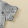 thumbnail image 5 of Toddler Baby Boys Outfits Short Sleeved Round Neck Tie Dye Set Summer Outdoor Casual Suit Toddler Boy Clothes, 5 of 5