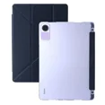 thumbnail image 1 of For Funda Redmi Pad SE Case with Pen Holder Multi-folding Stand Clear Back Magnetic Tablet Shell for Redmi Pad SE 11 Funda Cover Dark Blue Redmi Pad SE 11 inch, 1 of 6