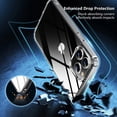 thumbnail image 3 of Decase Ultra Slim Crystal Clear Case for iPhone 14 Pro Max 6.7 inch with Wireless Chargers Shockproof Resists Yellowing Enhanced Drop Protection,Clear, 3 of 5