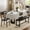 Black, variant on iPormis Modern Dining Chairs and Benches Set of 4, Ergonomic High Back Dining Side Chairs, Sturdy Wood Frame with Metal Legs, Space Saving Home Furniture, Easy Assembly & Easy Clean,Natural