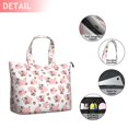 thumbnail image 2 of White Cow Strawberry Pattern Travel Tote Bags for Women Carry On,Large Weekender Bags for Women Travel,Multi Functional Duffle Bag for Work,Shopping,Sports, 2 of 5