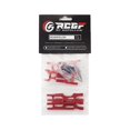thumbnail image 4 of VONKY Aluminum Alloy 1/16 Front Rear Lower Suspension Arm 4pcs Wear-resistant Rc Front Rear Lower Suspension Arm For LOSI Red, 4 of 5