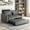 Medium Gray, variant on BSHTI 52.75” Pull-out Sleeper Sofa Bed,Solid Wood Frame,3 Adjustable Rreclining Angles,Two Matching Pillows,Easy Assembly,Velvet Fabric Loveseat,Medium Gray