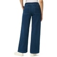 thumbnail image 3 of Gloria Vanderbilt Swan Series Women's Drawstring Wide Leg Jeans, Sizes XS-3XL, 3 of 5
