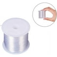thumbnail image 3 of 140 Yards Clear Invisible Craft Nylon Thread 0.2mm Monofilament Fishing Line Bead String Cord for Gemstone Jewelry DIY Making Bracelet Hanging Decoration Sewing Quilting Hair Weaving, 3 of 7