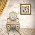 thumbnail image 3 of Sullivan, Shawna 15x15 Gold Ornate Wood Framed with Double Matting Museum Art Print Titled - Peonies on Gold I, 3 of 4
