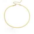 thumbnail image 1 of Cadena de clavícula de moda para mujer, collar de cadena de hueso de serpiente de acero de titanio de alto grado, nicho simple, 1 of 6