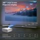 thumbnail image 4 of Proyector Sunys 5G WiFi L36Ppro 12000 lúmenes 1080P Android, 4 of 7