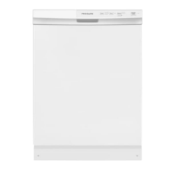 Frigidaire FFCD2413UW 24 Inch Built In Full Console Dishwasher White