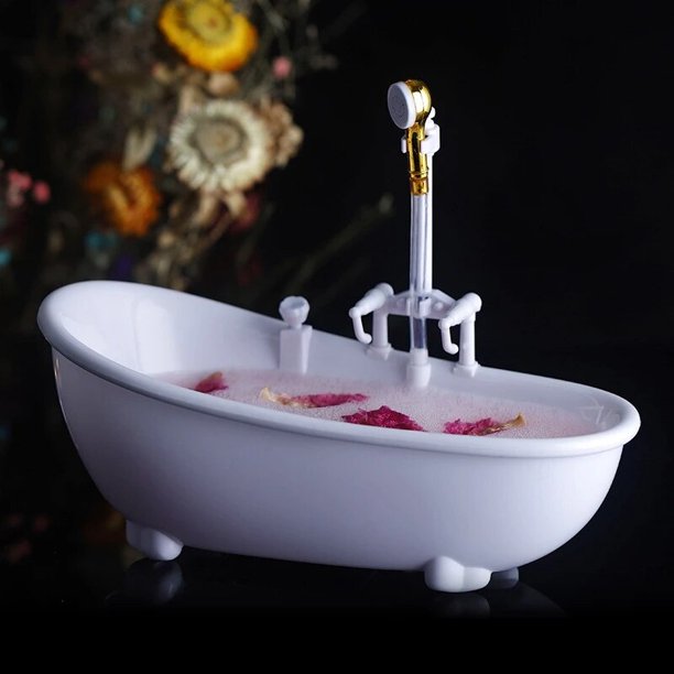 Creative Bathtub Wine Cup Cocktail Bar Wine Glasses Charms Sorbet Smoothie Cold Drink Cup Sprayable Container Tableware BottleWhiteUnited Kingdom He Qiyong unisex