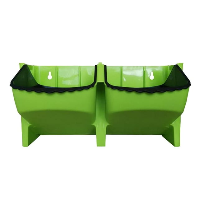 DOLITY pot de Fleurs Mural pour Balcon Vert