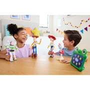 Disney and Pixar Toy Story 5 Interactables Woody Figure 9 Inch Playscale Movie Phrases & Cross Talk
