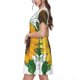 thumbnail image 2 of Disketp Sunflowers (2) para Vestido de Manga Corta para Mujeres, Vestidos de Verano para Mujeres, Casual y Holgado para la Playa, 2 of 6