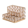thumbnail image 1 of GUOOL Desktop Business Card Holder Portable for Countertop Reception Center Office Gold, 1 of 9
