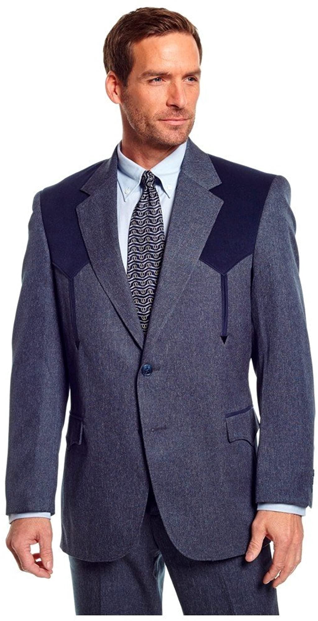 Mens Boise Western Suit Coat Short, Reg 