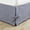 Navy, variant on CaiTeLin Lace Up Bedspread Durable Construction, Single Piece Checkered Dustproof Bed Skirt, Box Cover Apron Bedding For Home Bedroom Spring Summer Decor